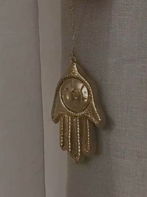 Gold jewellery detail