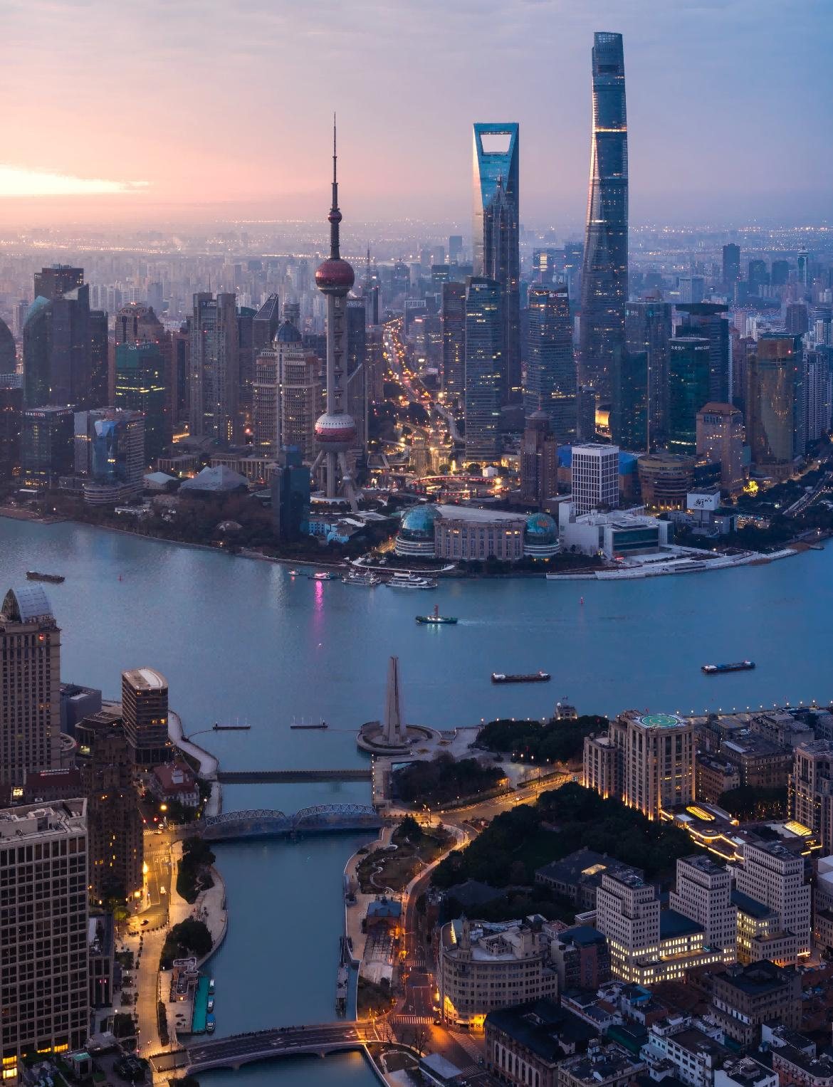 Lujiazui skyline, Shanghai